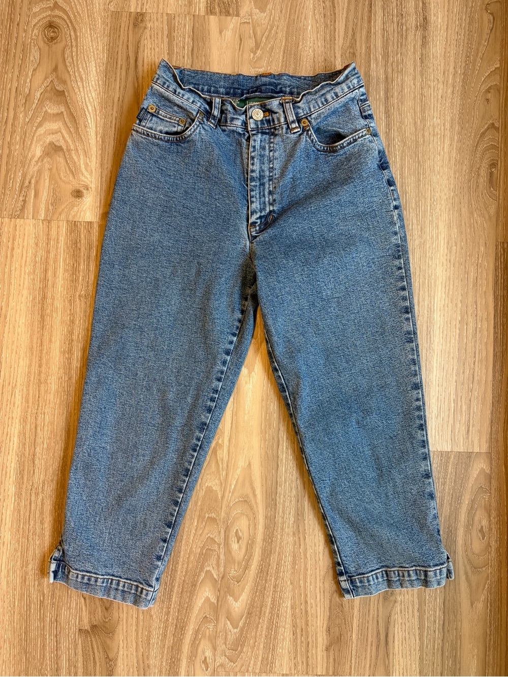 Ralph Lauren women’s Jeans Co. Size 2P Petite Straight Leg Jeans Y2K